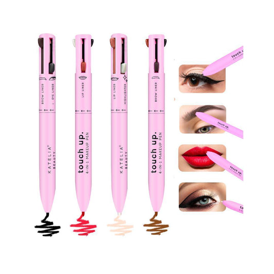 4 in 1 Makeup Pen : Refillable - Portable - Cruelty-Free Beauty, Paraben-Free Makeup Pen