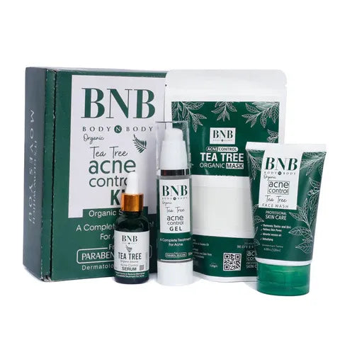 Acne Control 4 in 1 Skincare Bundle - 4 Pcs Face Care Essentials