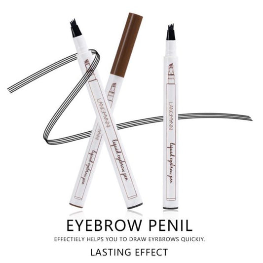 4 In 1 Waterproof Makeup Pen Eyebrow Pencil Long Lasting Easy Lip Color Liner Highlight Lying Silkworm Eyeliner Pen Makeup Tools (random Color)