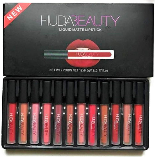 Matte Finish Lips Sets , Pack of 12