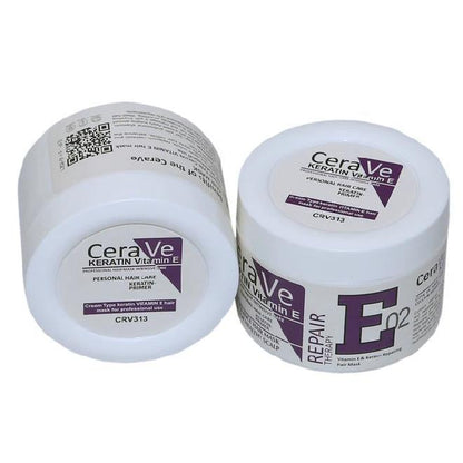 Cera Ve Keratin & Vitamin E Repair Therapy Hair Mask E02 - 500ml
