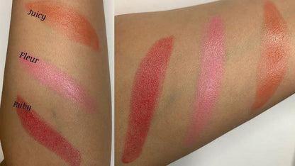 Ruby Red Glowy Stick Blush - Creamy Finish for a Radiant Glow