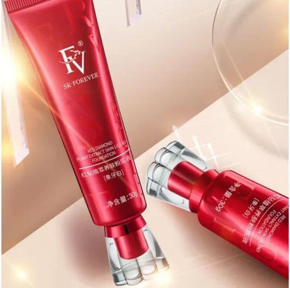 Matte & Poreless Foundation - High Coverage Liquid Makeup in Natural Red