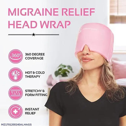 1 Pc Blue Silicone Headache Relief Patch - Durable and User-Friendly Solution