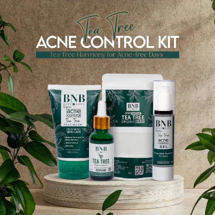 Acne Control 4 in 1 Skincare Bundle - 4 Pcs Face Care Essentials