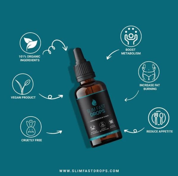 Slim Fast Drops Weight Loss Supplements | Weight Loss Made Simple With Slim Fast Drops